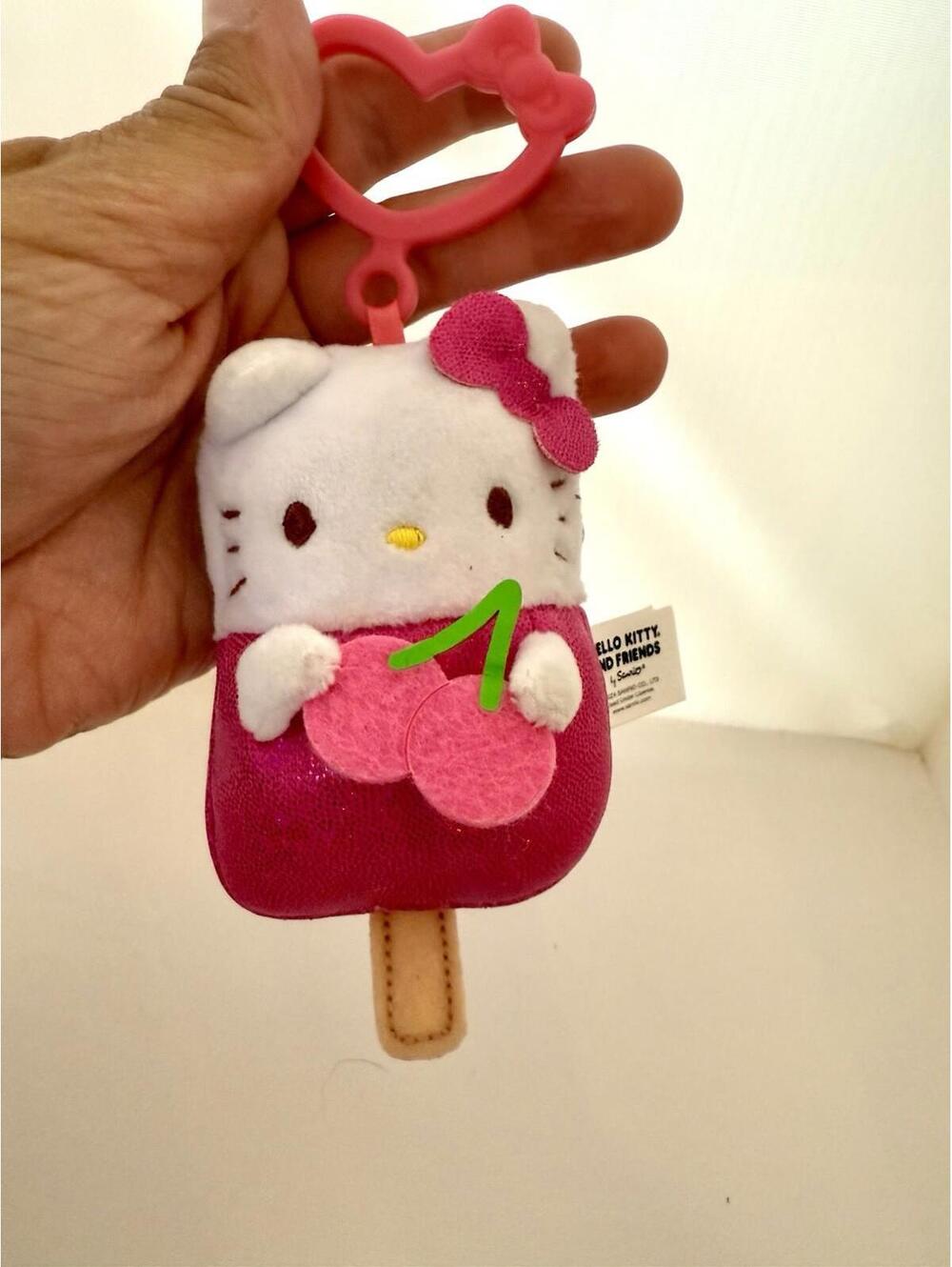 Hello Kitty & Friends Popsicle 4in Clip Om Plush